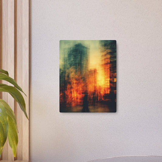 Unique Dutch Angle Kodak Tri-X 400 Inspired Metal Wall Art Sign - Metal Wall Art Print