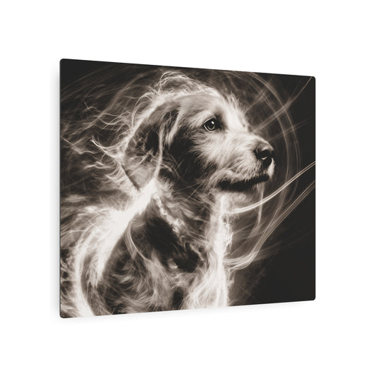 Abstract Metal Wall Art Print Inspired by Fujifilm Pro 400H Pet Theme - Metal Wall Art Print