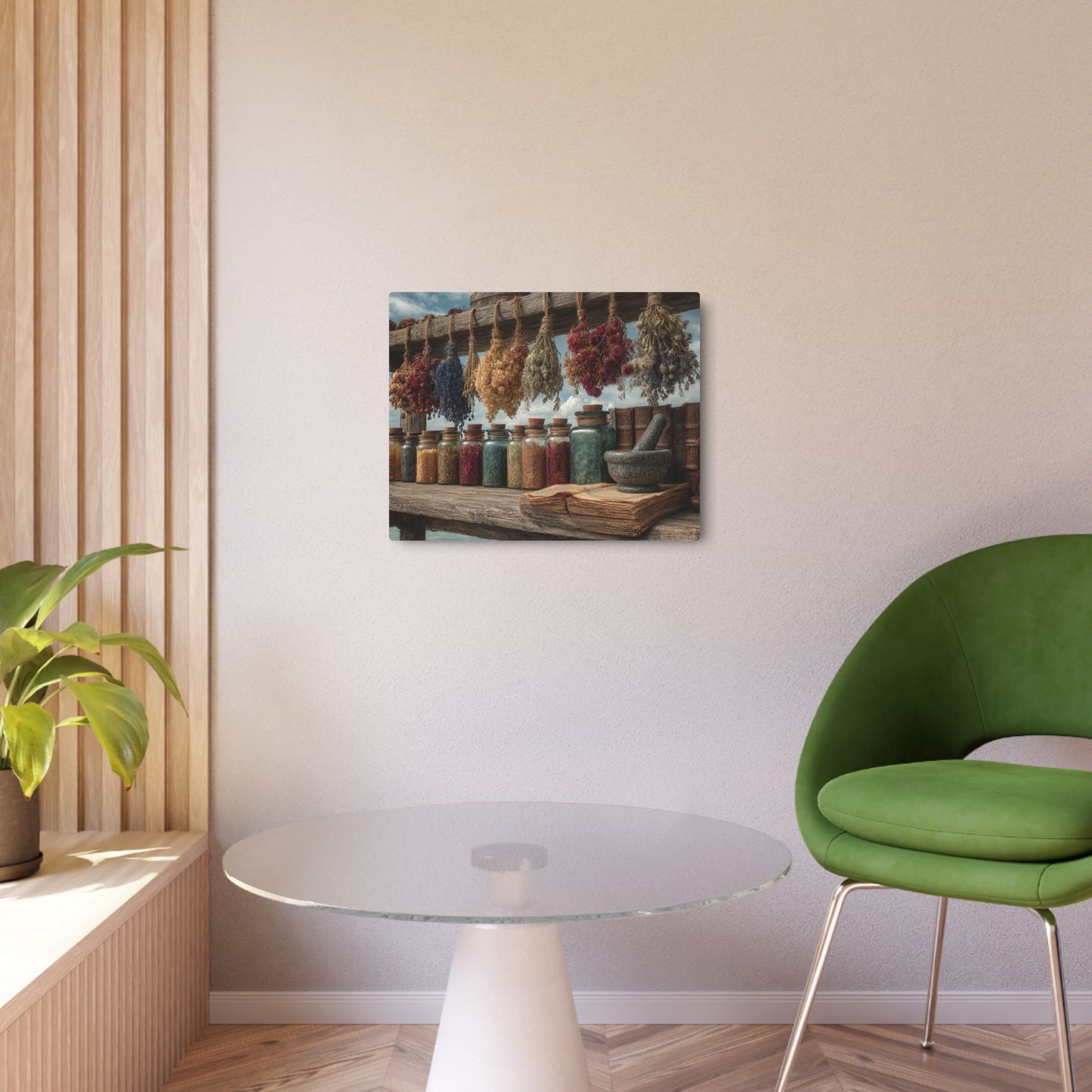 Rustic Still Life Photography-Themed Metal Wall Sign Art