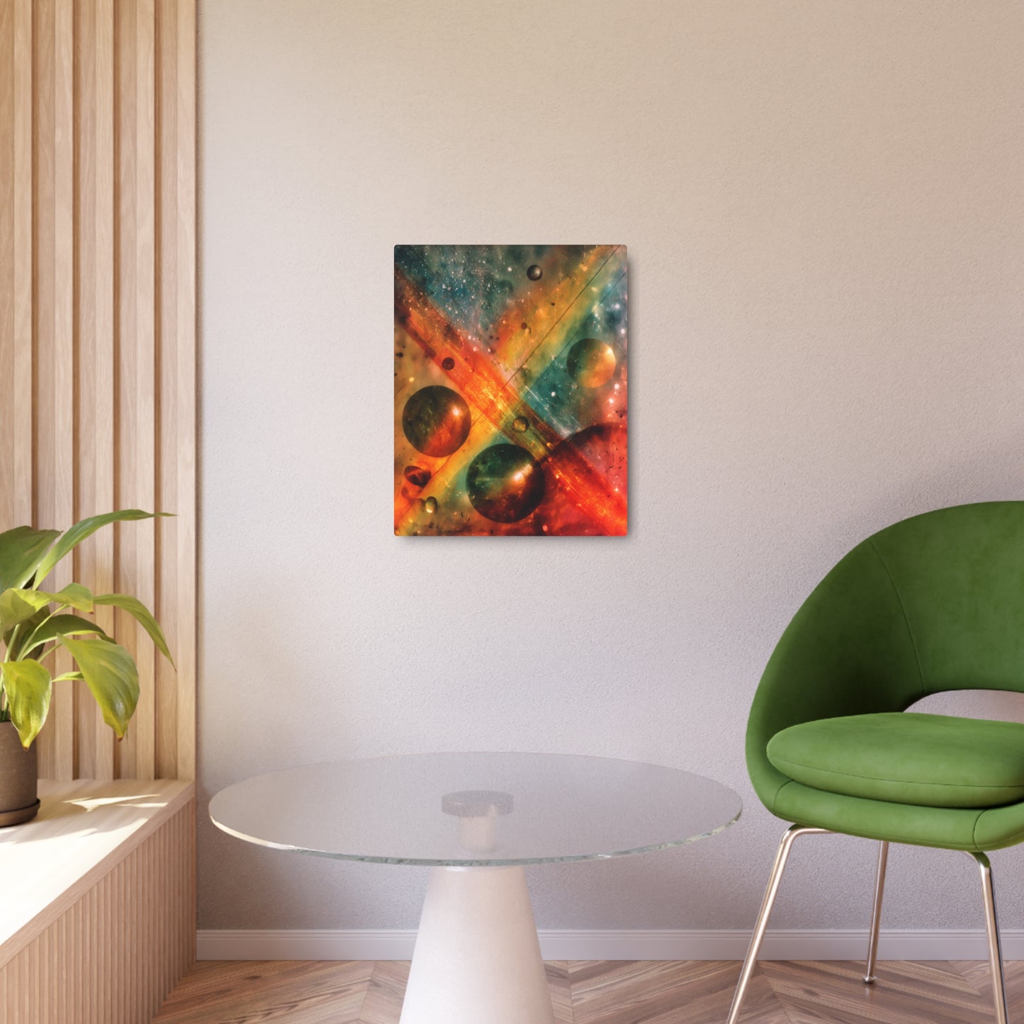 Robust Torchlight Metal Wall Art – Shinning High Angle Fomapan Print