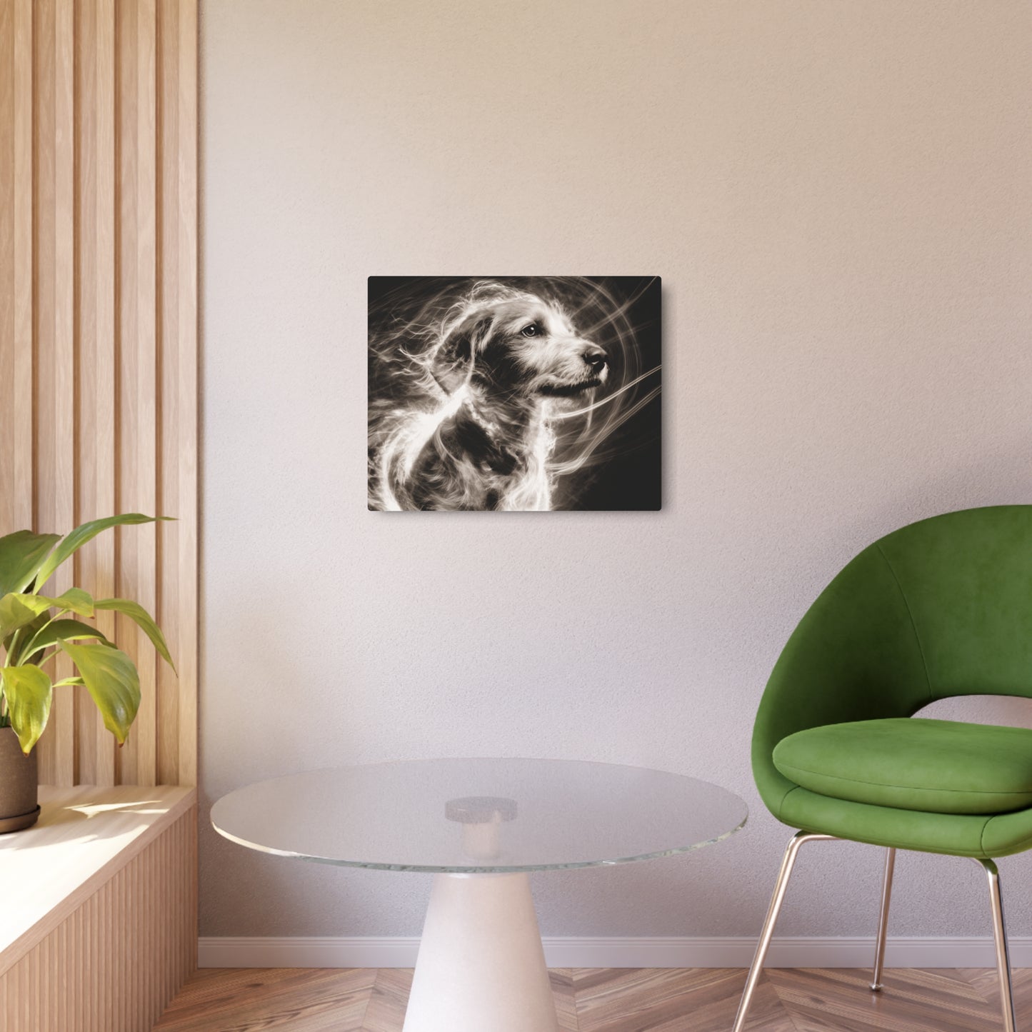 Abstract Metal Wall Art Print Inspired by Fujifilm Pro 400H Pet Theme
