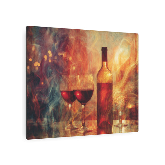 Adorn your space with our Willem De Kooning inspired abstract metal wall art. - Metal Wall Art Print