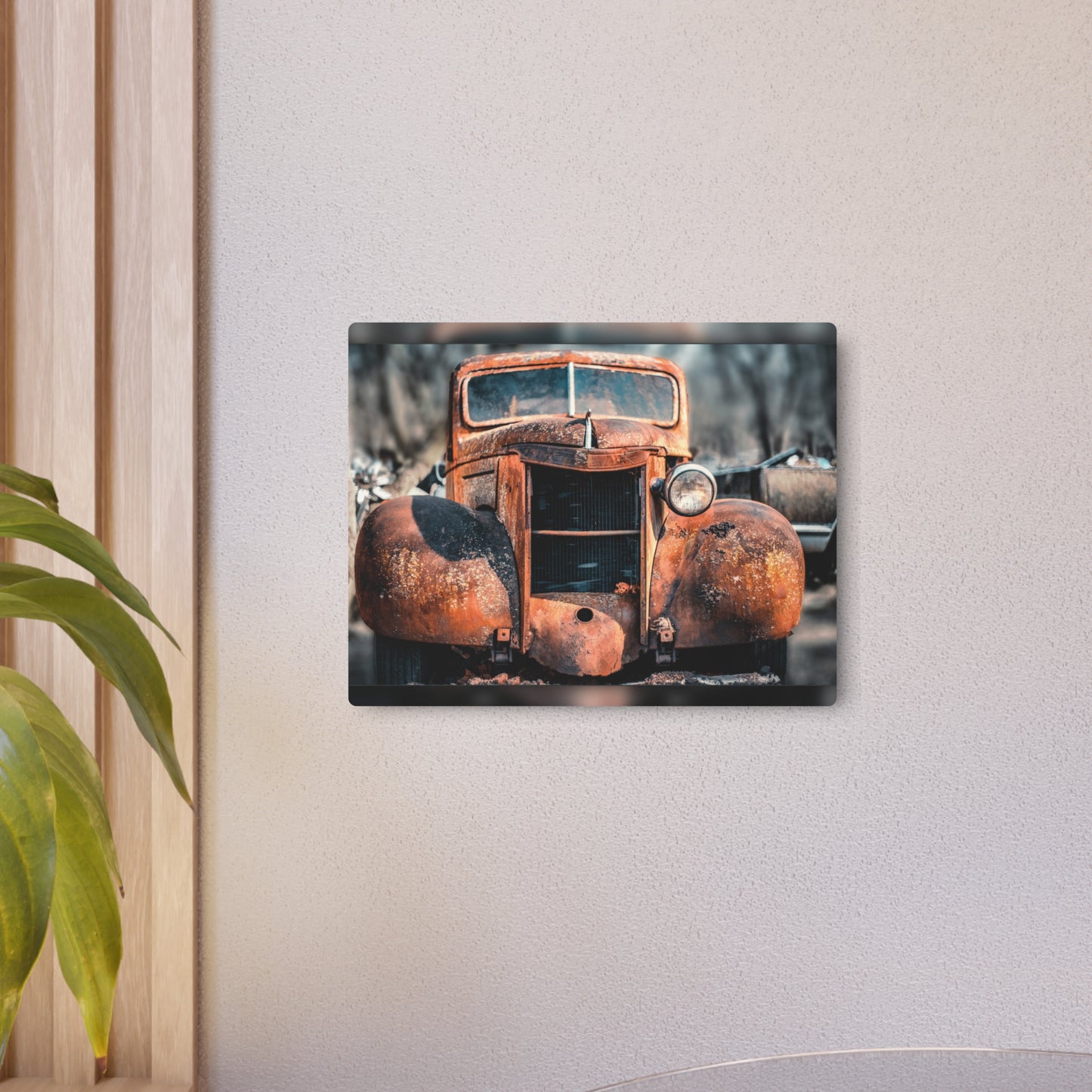 Rustic Vintage Car Metal Wall Art | Classic Auto Relic Décor