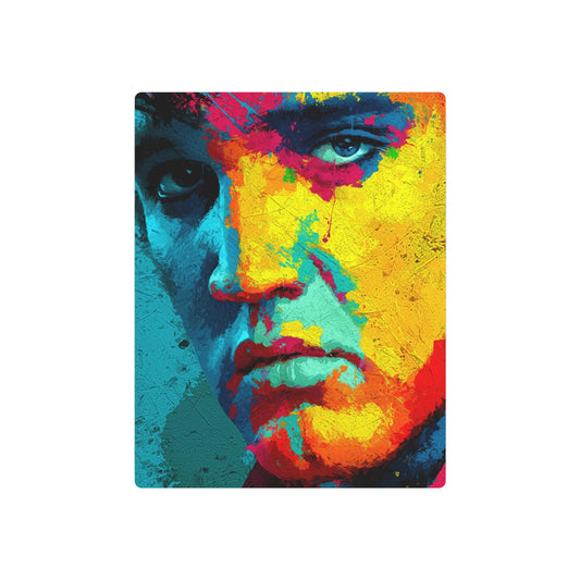 Eye-Catching Elvis Presley Pop Art Trendy Metal Wall Sign - Metal Wall Art Print