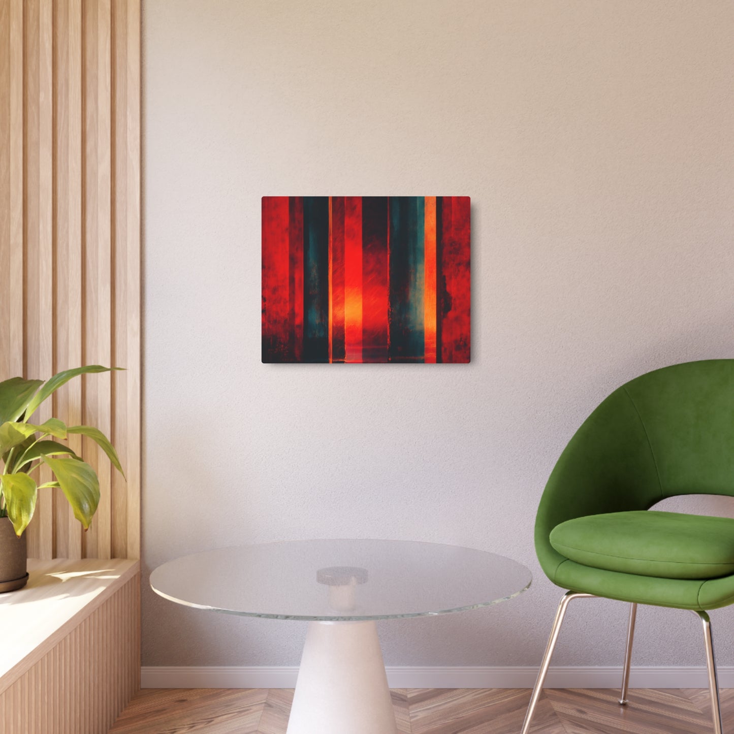Elevate Your Decor with Rothko-Inspired Abstract Metal Wall Art