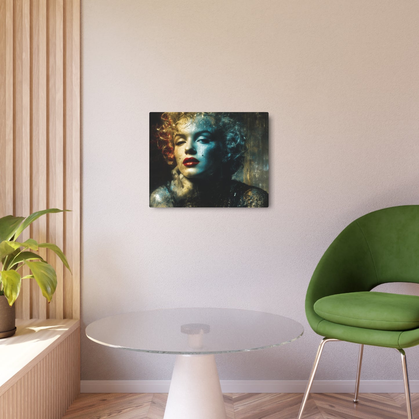 Marylyn Monroe Pop Art Metal Wall Art Sign