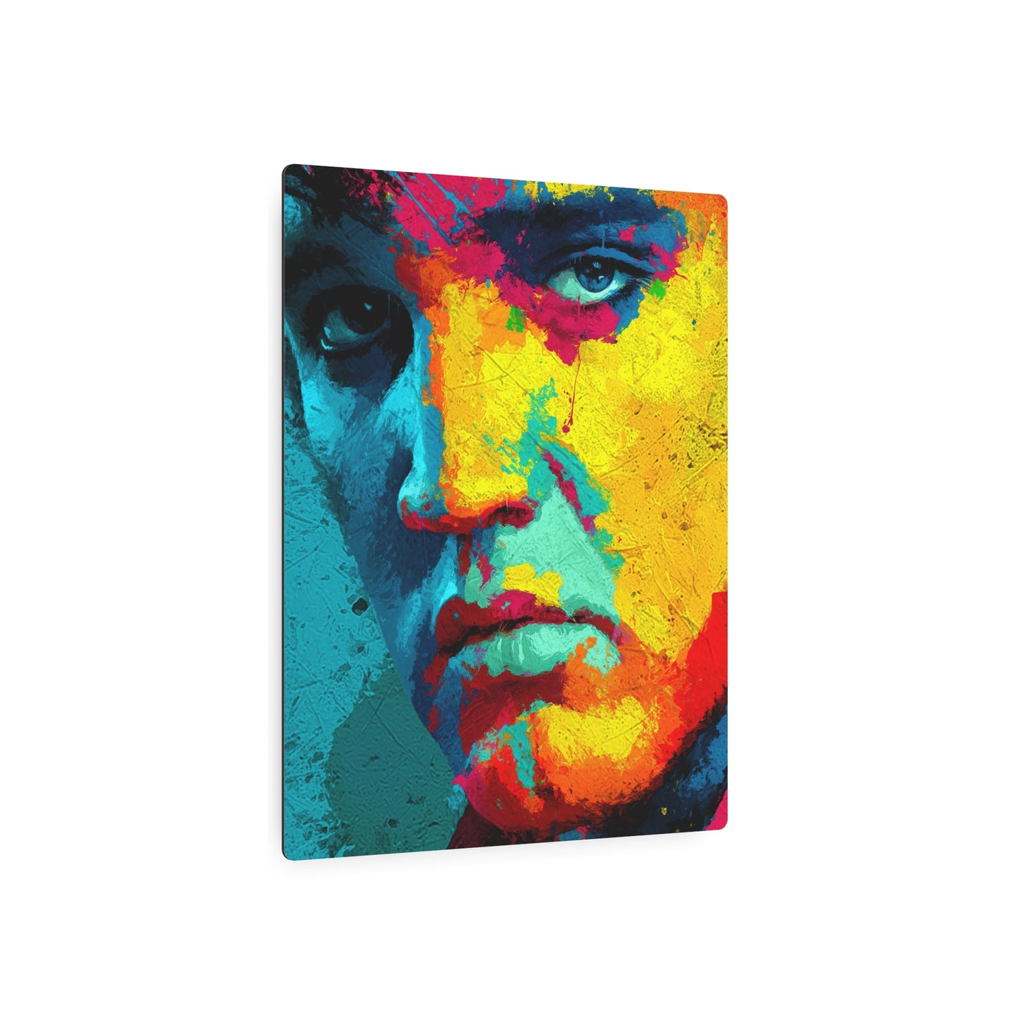 Eye-Catching Elvis Presley Pop Art Trendy Metal Wall Sign