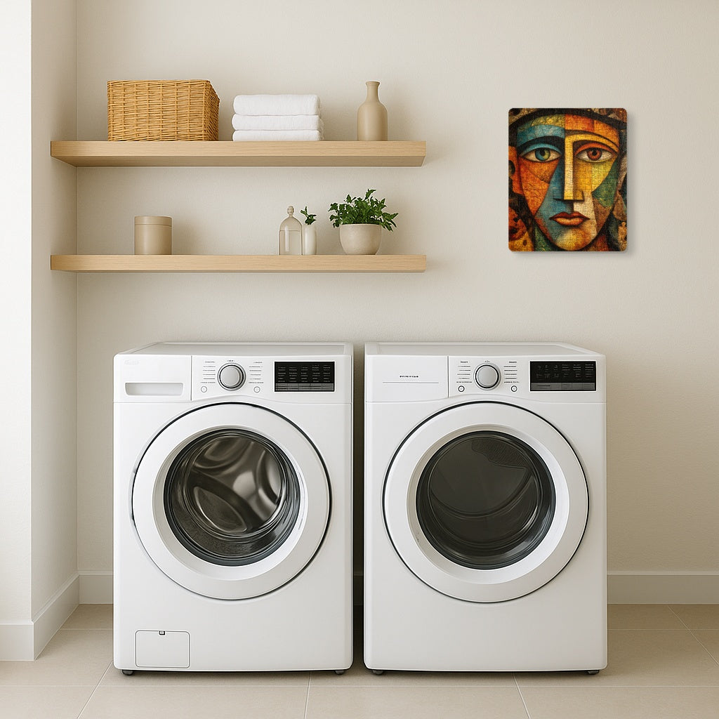 Picasso-Inspired Metal Wall Art Puzzle - Life Print Style Decor