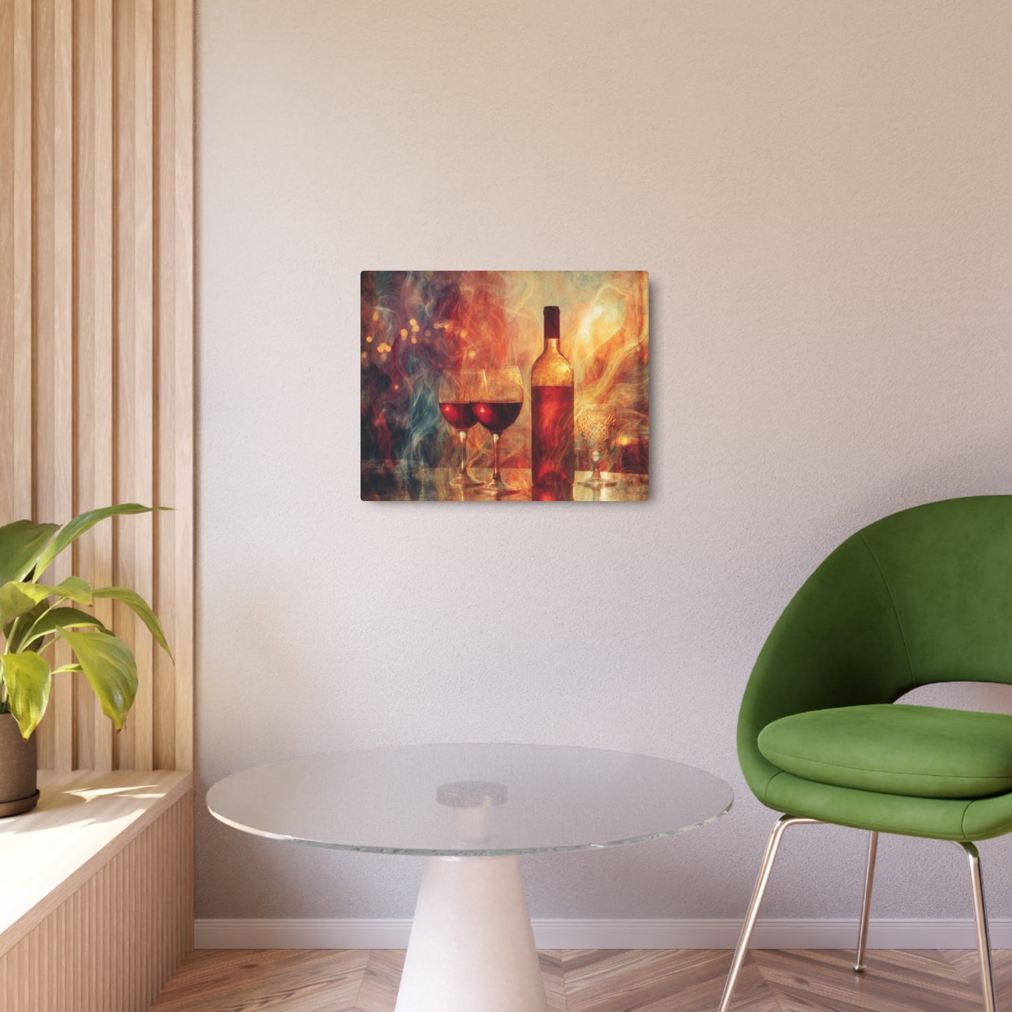 Adorn your space with our Willem De Kooning inspired abstract metal wall art.
