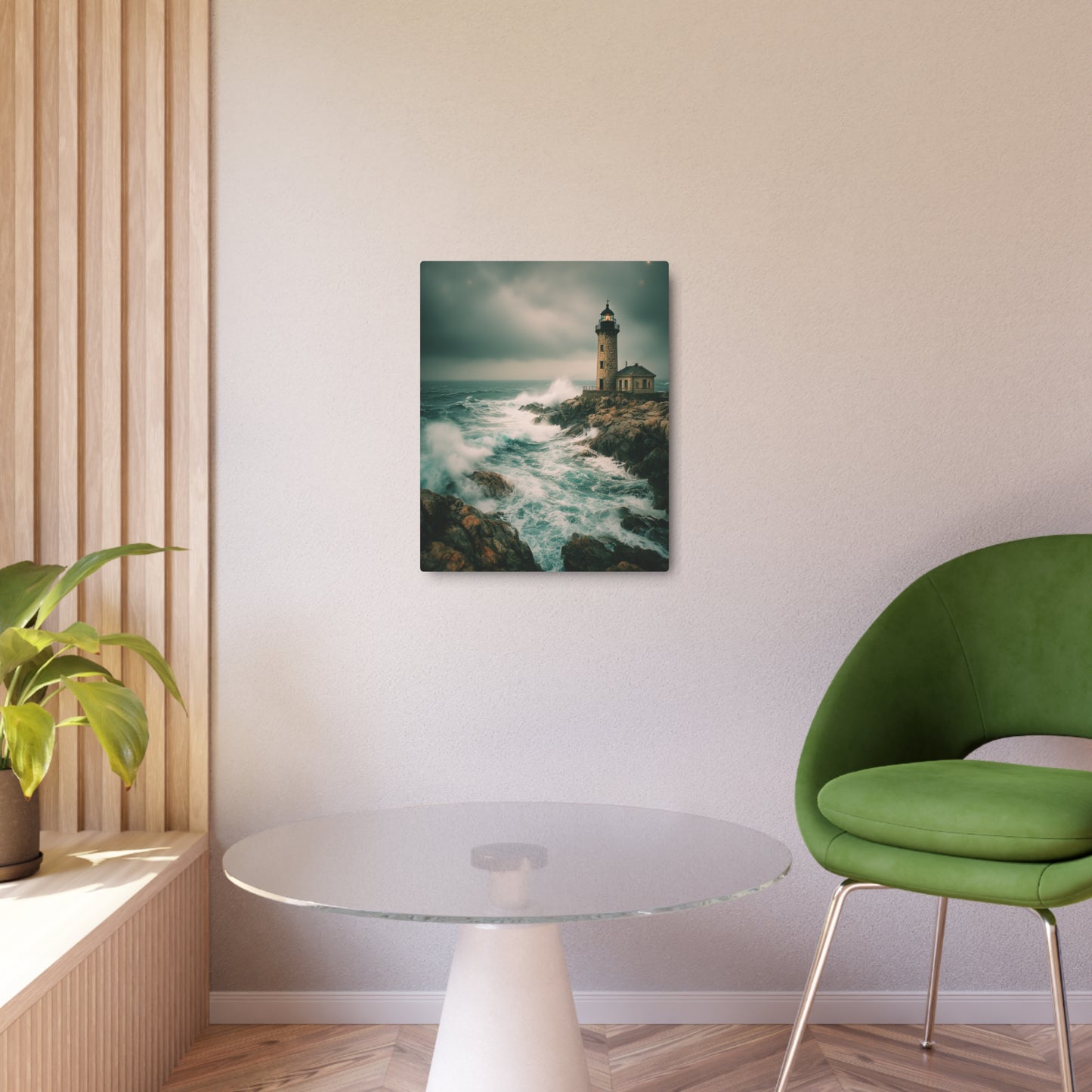 Coastal Lighthouse Metal Wall Art - Add a Nautical Touch to Your Home