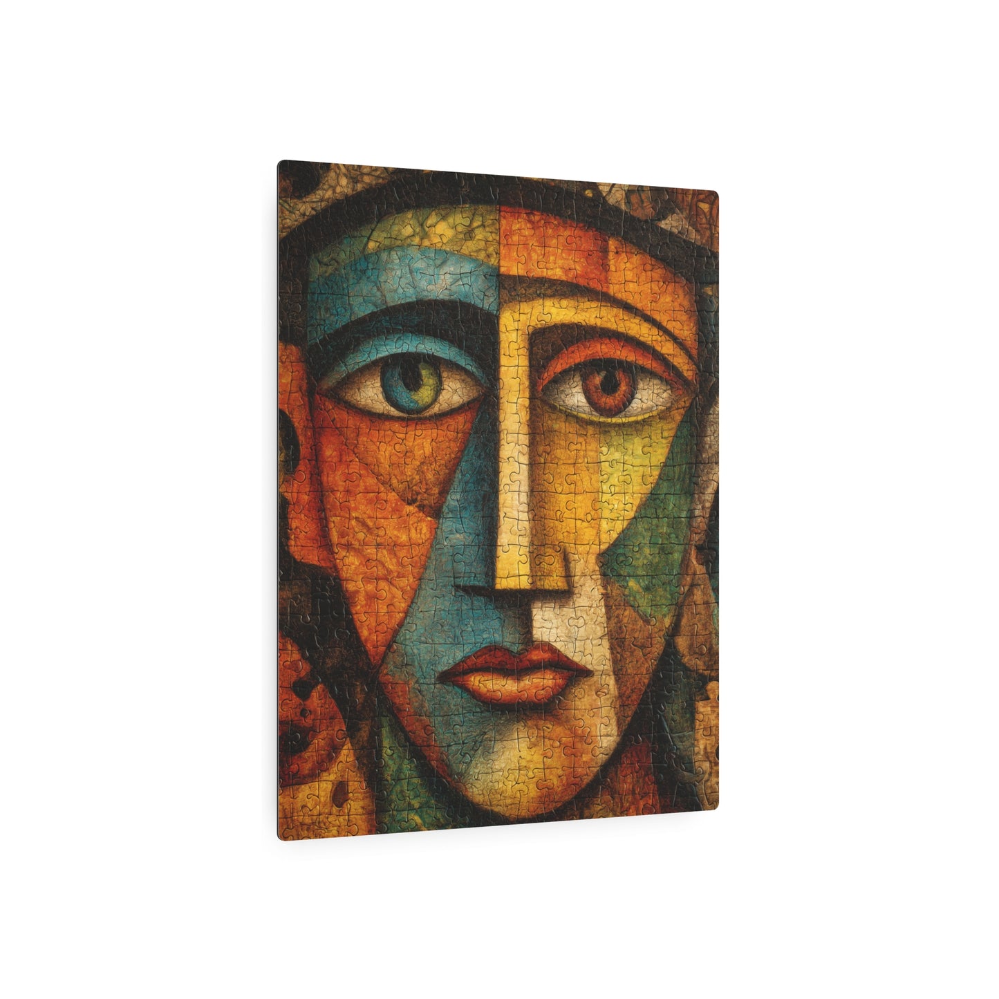 Picasso-Inspired Metal Wall Art Puzzle - Life Print Style Decor