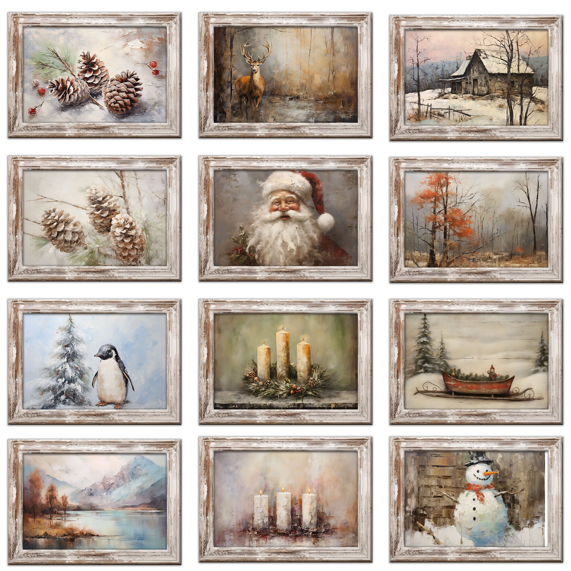 Printable Art Set for Christmas | Rustic Winter Snowy Gallery Wall Dec – Most Incredible Art printable-art-set-for-christmas-rustic-winter-snowy-gallery-wall-dec-most-incredible-art