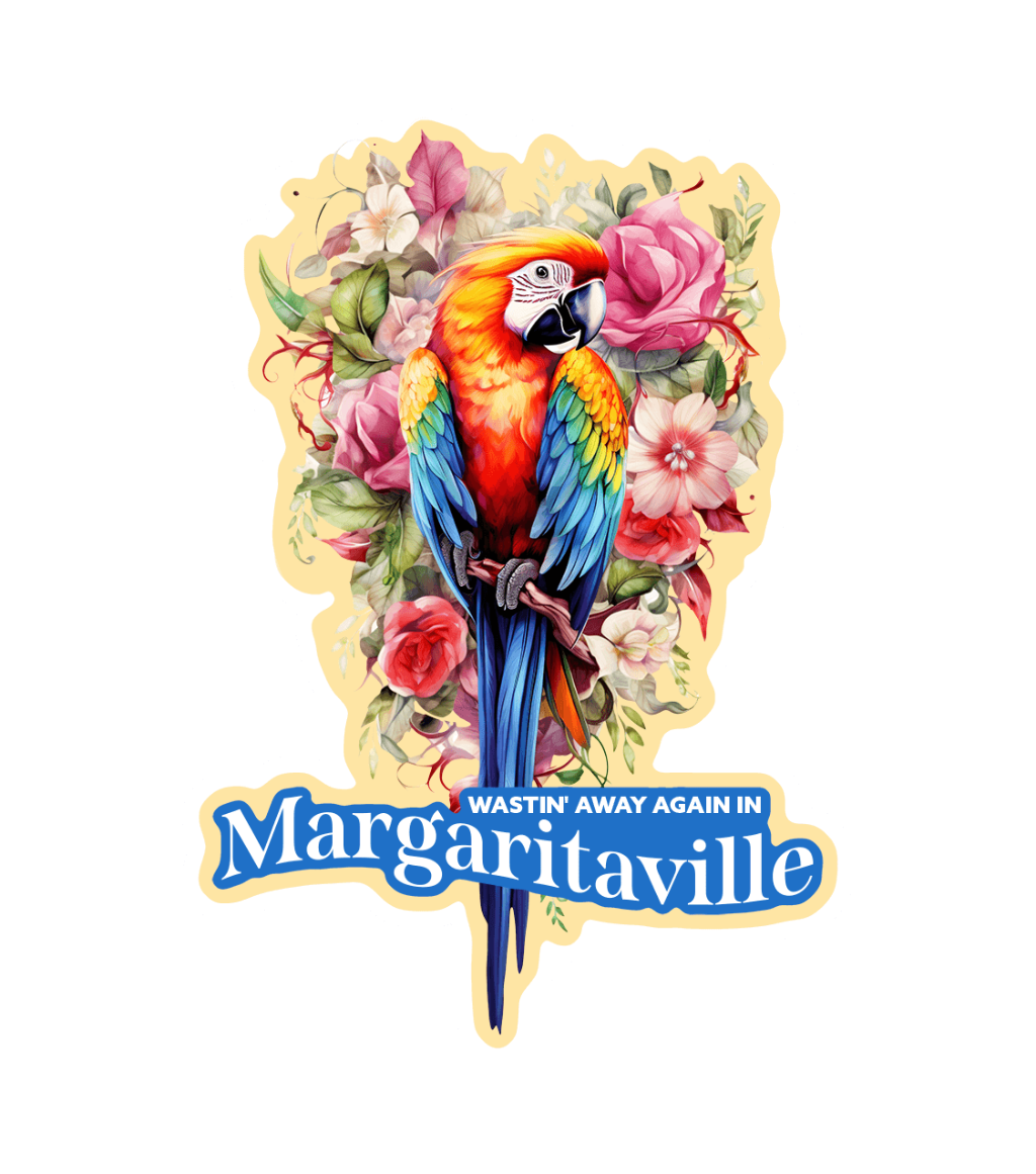 Jimmy Buffett Sticker Decal - Lemon