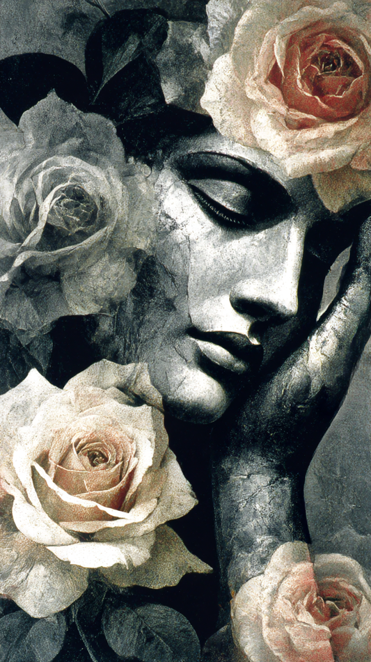 Free iPhone Backgrounds - Salvador Dali Inspired - Metal Wall Art Print