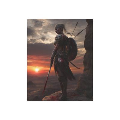 Experience Magic with the Enchanting Wizard Metal Wall Art - White-bearded, Hooded, Magical Déco