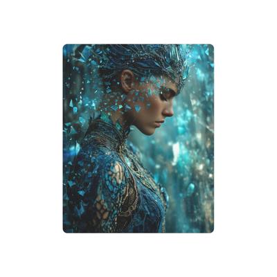 Galactic Royalty Wall Art: 8K Photorealistic Metal Wall Art Sign