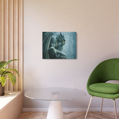Aaron Griffin Gothic Gargoyle Metal Wall Art in Digital Painting Style