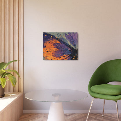 Vibrant Abstract Butterfly Metal Wall Art in Malevich Style – Dazzling