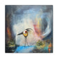 Abstract Bird - Warbled - Reprint Painting by Asia Popinska