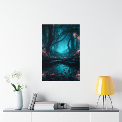 Majestic fantasy forest - Amazing Wall Art Poster