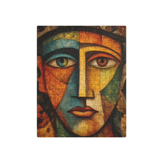 Picasso-Inspired Metal Wall Art Puzzle - Life Print Style Decor