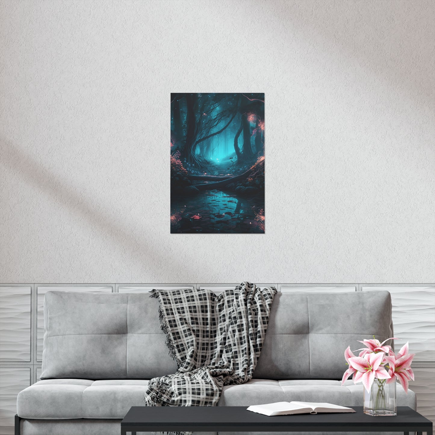 Majestic fantasy forest - Amazing Wall Art Poster