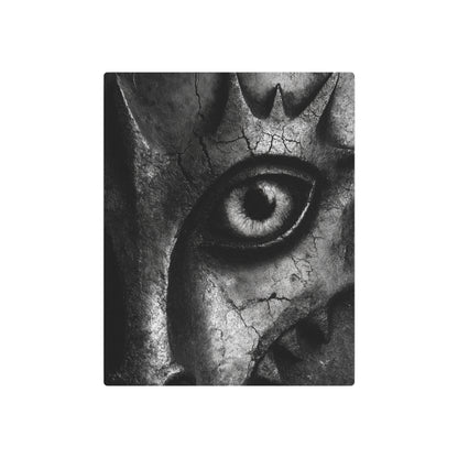 Stunning Gothic Gargoyle Wall Art in Joan Miró Abstract Metal Sign - Metal Wall Art Print