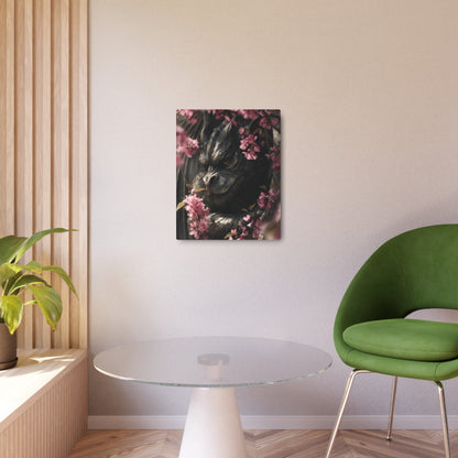 Gothic Gargoyle Metal Wall Art in Aaron Griffin Art Style