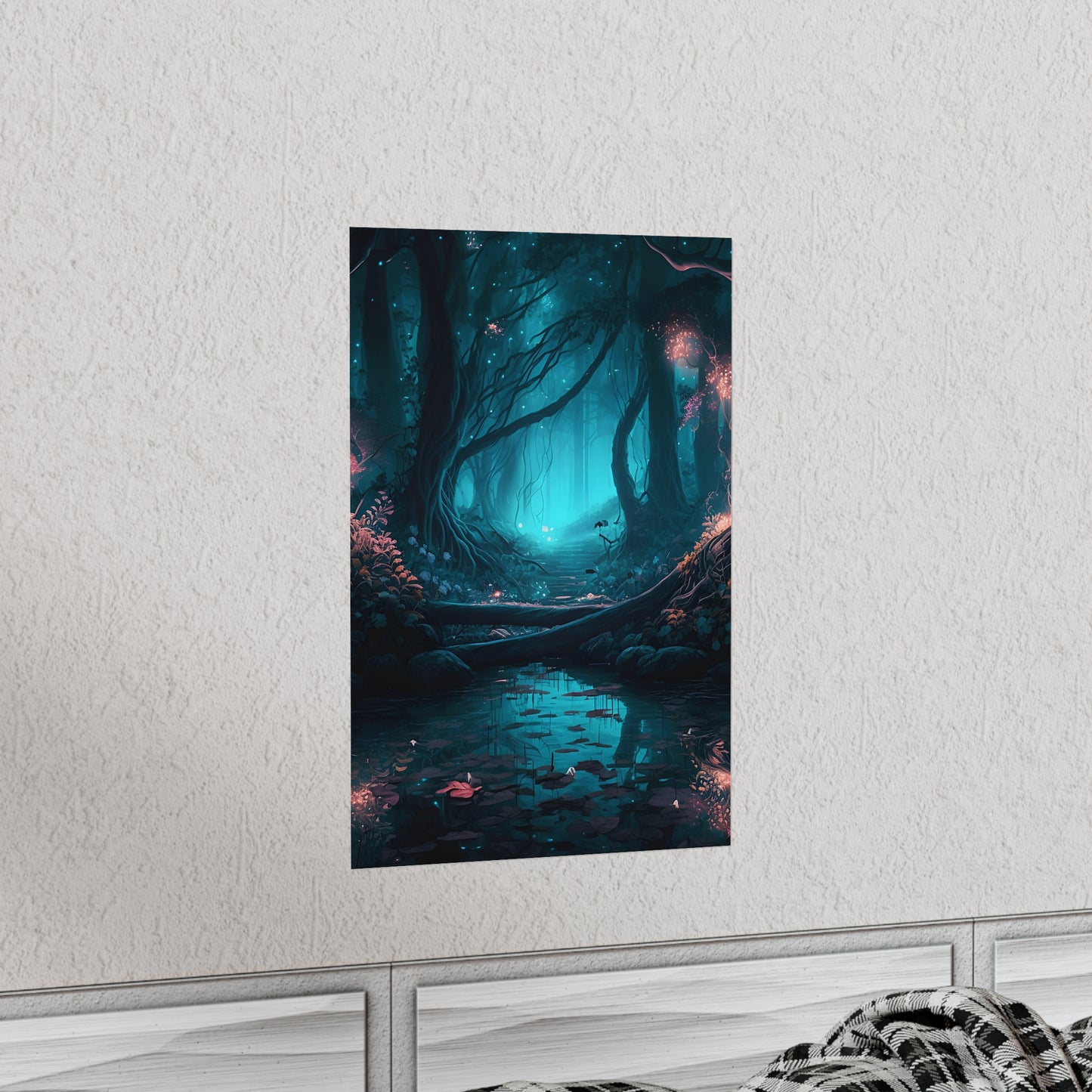 Majestic fantasy forest - Amazing Wall Art Poster