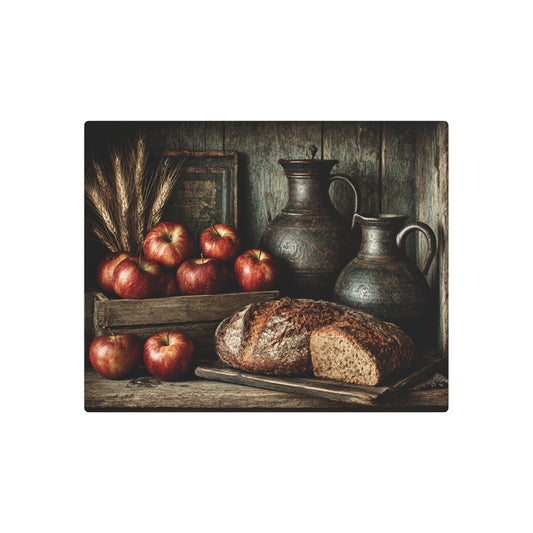 Rustic Metal Wall Art Print for Kitchen Decor – Eye-Catching Still Life