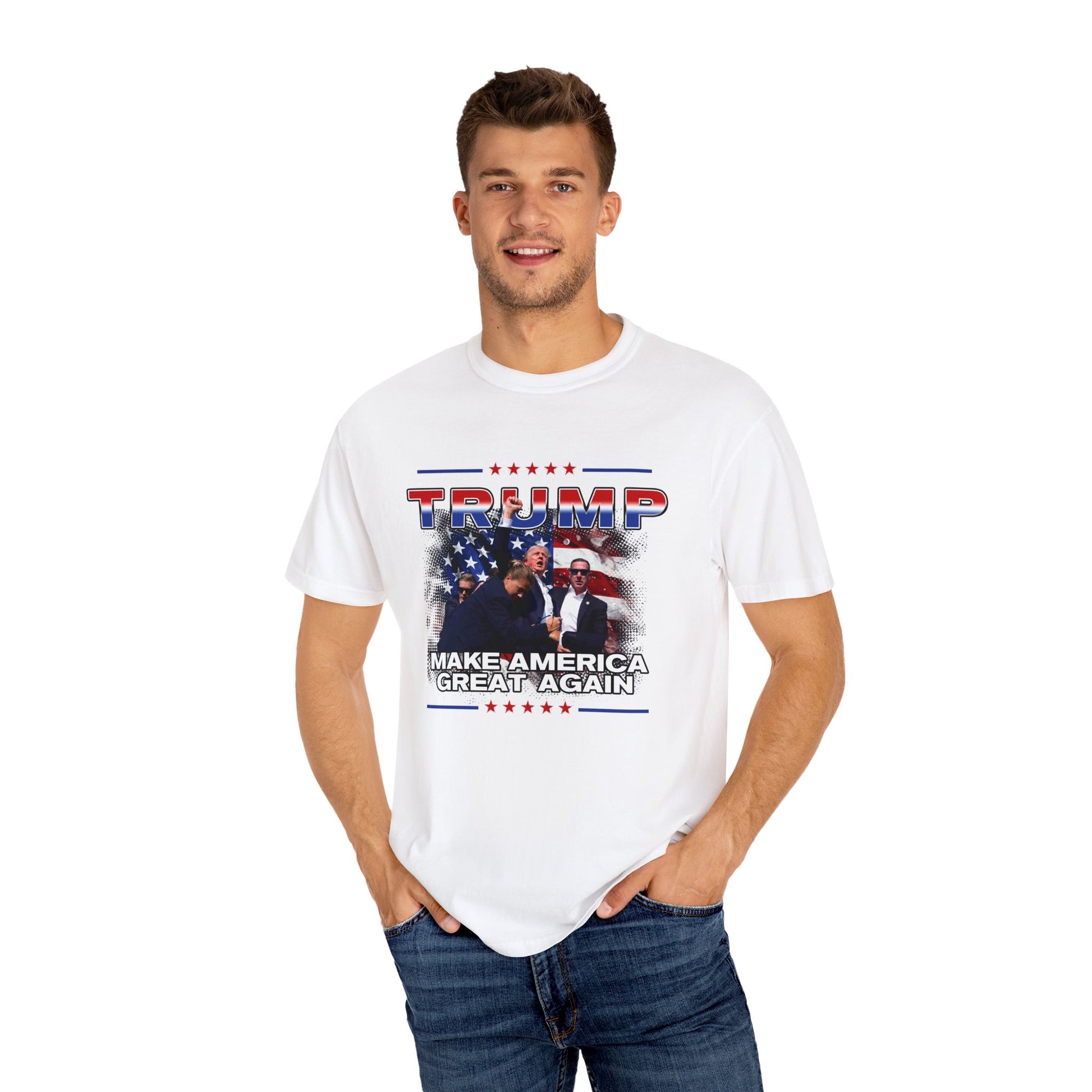 Trump Fist Pump, Trump Shot Shirt, Patriot Trump, Trump 2024, MAGA