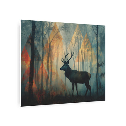 Kazimir Malevich Abstract Art Metal Print Solitary Stag Geometric Wall Art