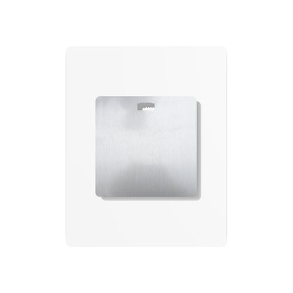 Vibrant Praying Mantis Saxophone Metal Wall Art in Muted Blue