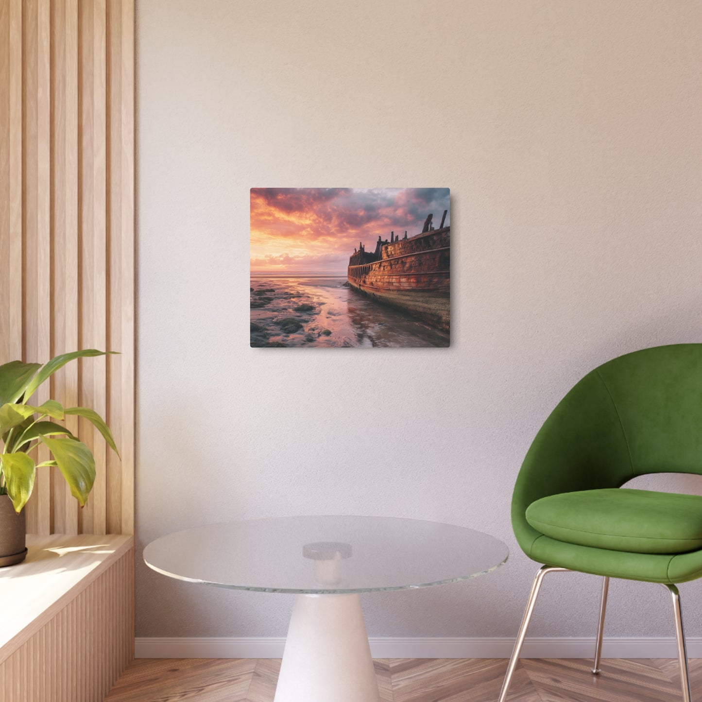 Nautical Pirate Ship Wall Art – Unique Metal Décor with Fujifilm Pro 4