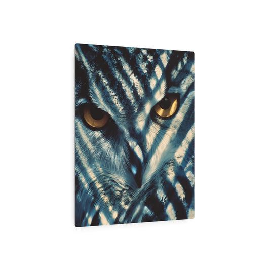 Stunning Abstract Malevich Metal Wall Art | High Angle Underlighting Photography