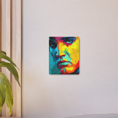 Eye-Catching Elvis Presley Pop Art Trendy Metal Wall Sign