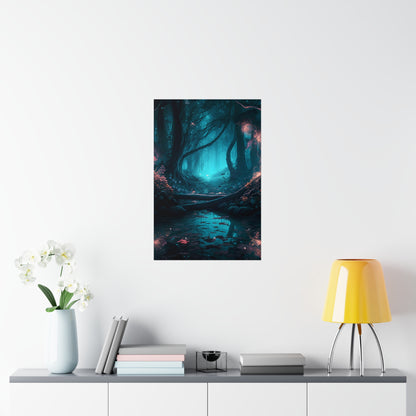 Majestic fantasy forest - Amazing Wall Art Poster