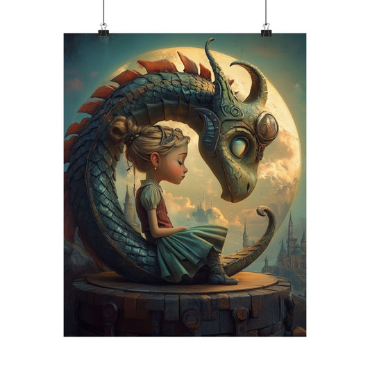 Fantasy Dragon Poster