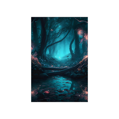 Majestic fantasy forest - Amazing Wall Art Poster