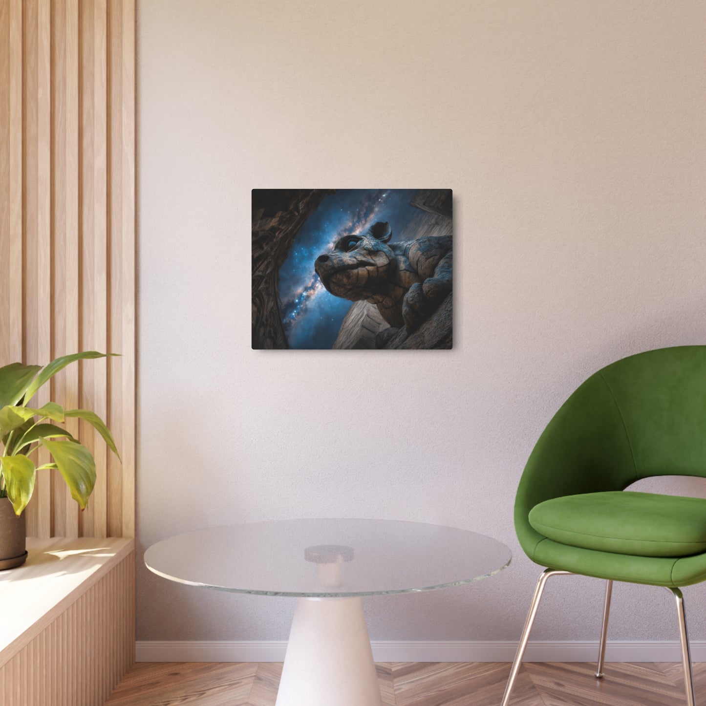 'Gothic Gargoyle' Inspired by Pablo Picasso Metal Wall Art Print