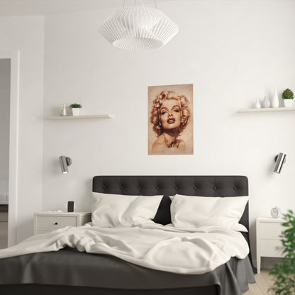 Marilyn Monroe Portrait Satin Poster - 2 Sizes