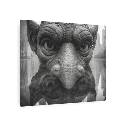 Picasso Inspired Gothic Gargoyle Metal Wall Art Décor Sign - Metal Wall Art Print