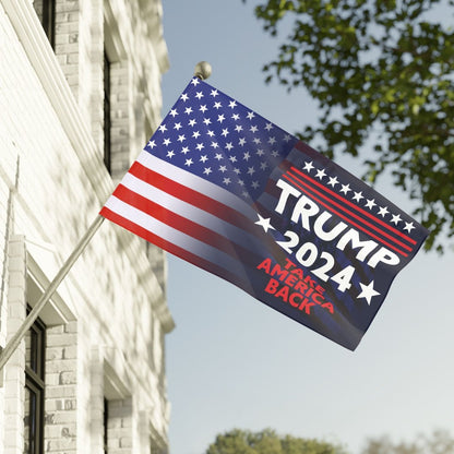 Trump 2024 Flag - Take America Back