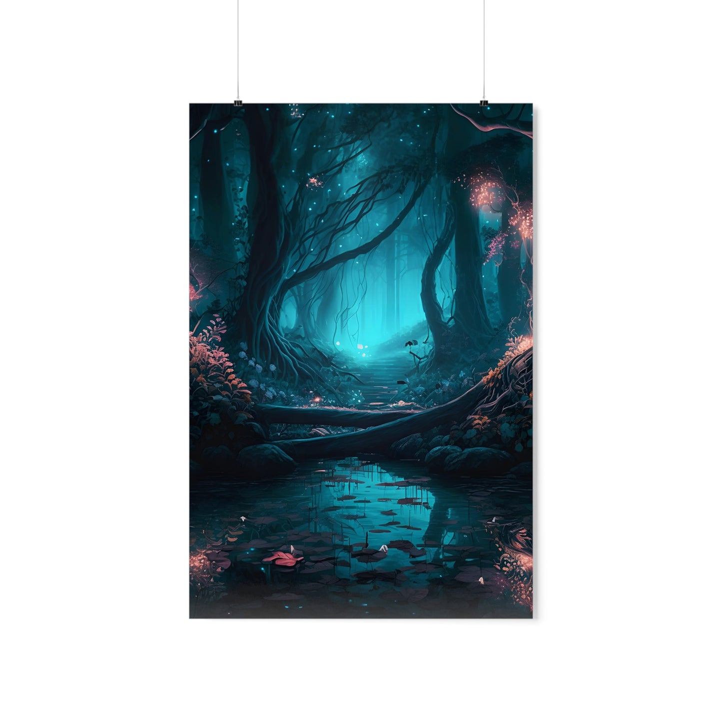 Majestic fantasy forest - Amazing Wall Art Poster