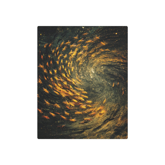 Kazimir Malevich-Inspired Abstract Wildlife Metal Wall Art