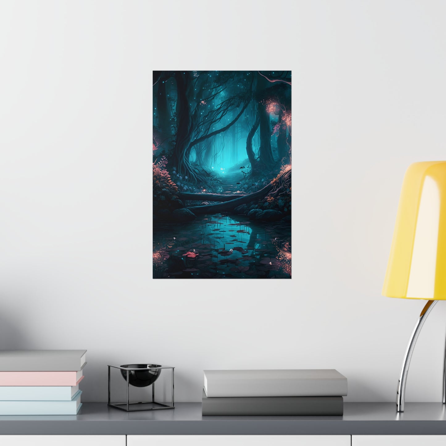 Majestic fantasy forest - Amazing Wall Art Poster