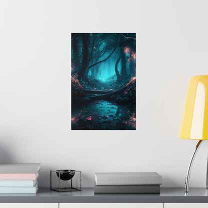 Majestic fantasy forest - Amazing Wall Art Poster