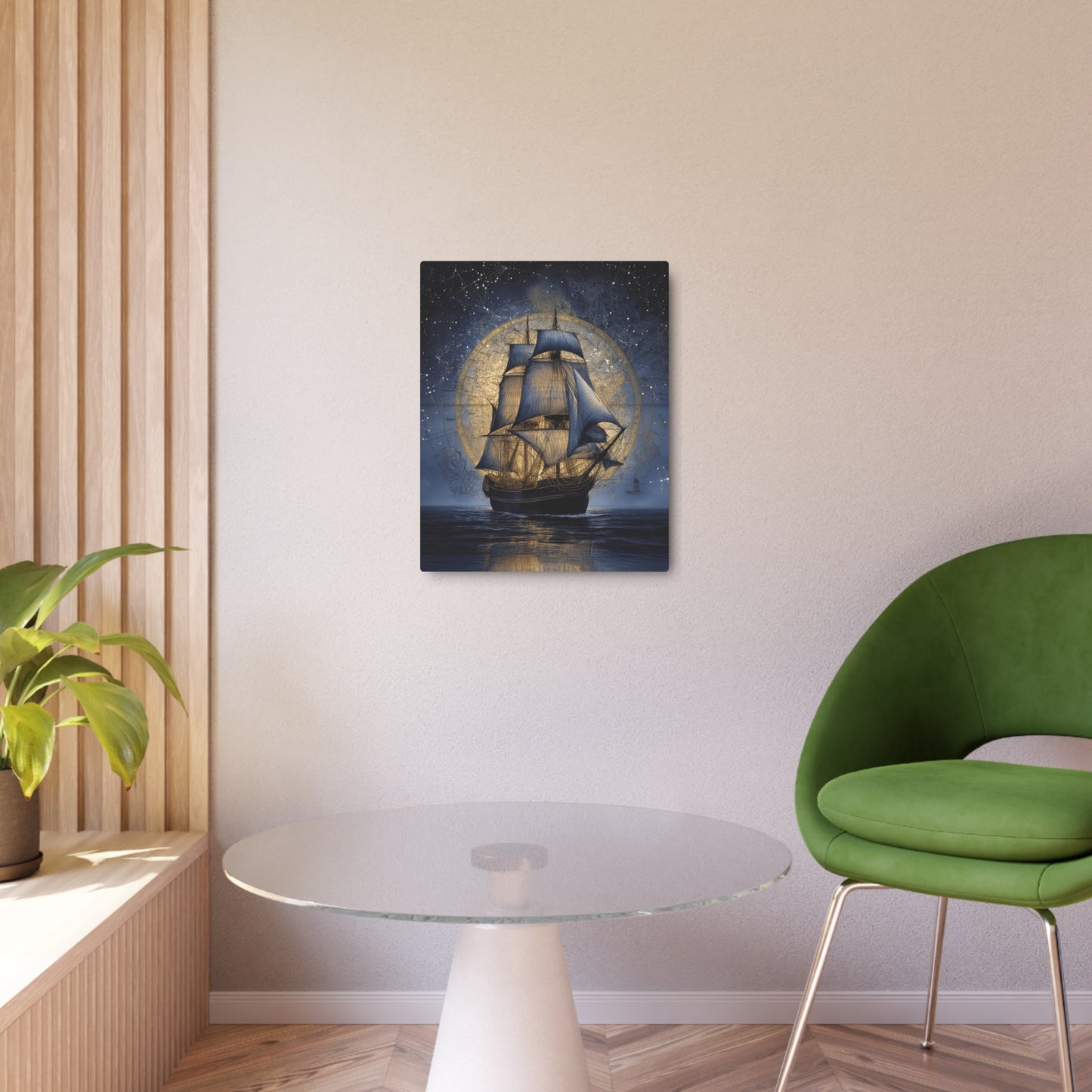 Stunning Pirate Ship Metal Art: Cinestill 400D Nautical Wall Decor