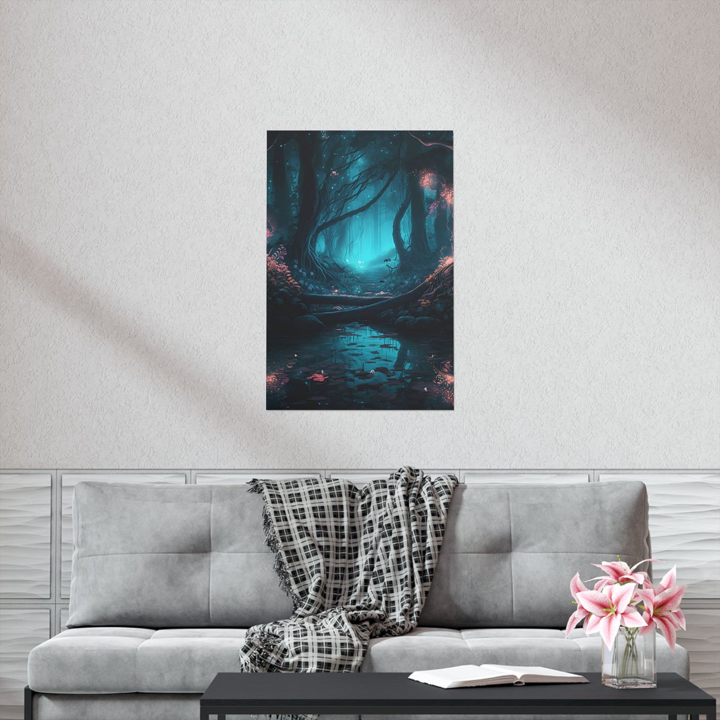 Majestic fantasy forest - Amazing Wall Art Poster