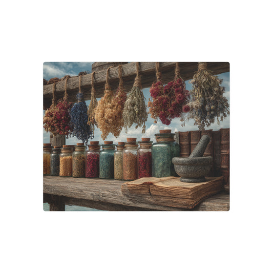 Rustic Still Life Photography-Themed Metal Wall Sign Art